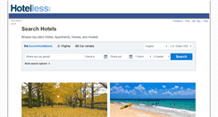 Desktop Screenshot of hotelless.com